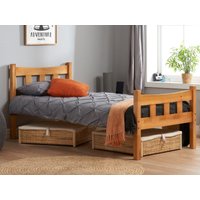Birlea Miami Single Natural Pine Wooden Bed