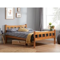 Birlea Miami Double Natural Pine Wooden Bed