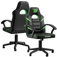 Brazen Valor Mid Back Pc Gaming Chair - Green