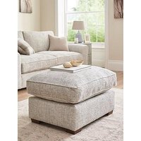 Very Home Arlo Small Footstool - Made To Order In The Uk