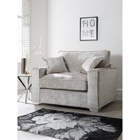 Very Home Chicago Deluxe Fabric Snuggle Chair - Made To Order In The Uk