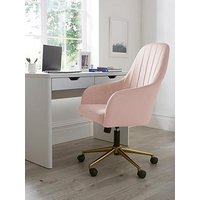 Very Home Molby Fabric Office Chair - Pink - Fsc&Reg; Certified