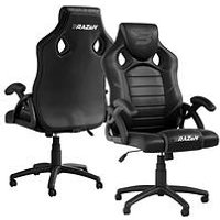Brazen Puma Pc Gaming Chair - Black And Grey