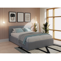 GFW Side Lift Ottoman King Size GFW Grey Ottoman Bed