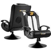 Brazen Stag 2.1 Bluetooth Surround Sound Gaming Chair - White