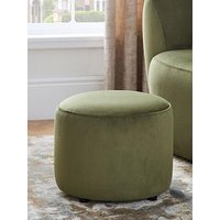 Very Home Maison Velvet Accent Stool - Made To Order In The Uk