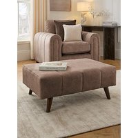 Very Home Amara Footstool - Made To Order In The Uk