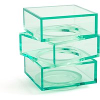 Akrili Acrylic Cube End Table