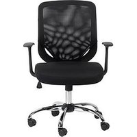 Alphason Atlanta Mesh Back Office Chair - Black