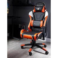X Rocker Agility Orange/Black Sport Esport Pc Office Gaming Chair