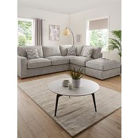 Very Home Jenna Right Hand Fabric Corner Chaise - Made To Order In The Uk