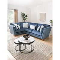 Very Home Lavello Fabric Left Hand Double Arm Corner Group Sofa