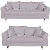 Very Home Rune Fabric 3 + 2 Seater Sofa Set - Fsc&Reg; Certified