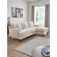 Very Home Malmo Fabric Right Hand 3 Seater Chaise Sofa - Fsc&Reg; Certified