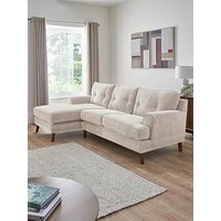 Very Home Malmo Fabric Left Hand 3 Seater Chaise Sofa - Fsc&Reg; Certified