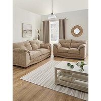 Very Home Evissa 3 + 2 Fabric Sofas - Made To Order In The Uk