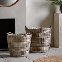 Set of 2 Dolau Jumbo Baskets
