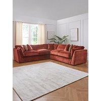Very Home Caressa Fabric Corner Group Sofa