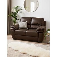 Very Home Leona 2 Seater Faux Leather Sofa - Fsc&Reg; Certified
