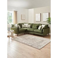 Very Home Sanremo Left Hand Double Arm Corner Group Sofa - Made To Order In The Uk