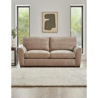 Very Home Harlow 3 Seater Standard Back Fabric Sofa - Fsc&Reg; Certified