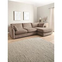Very Home Monte Carlo Fabric Right Hand Corner Chaise Sofa - Made To Order In The Uk