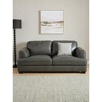 Very Home Astoria Italian Leather 3 Seater Sofa