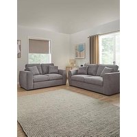 Very Home Seoul 3 + 2 Seater Fabric Sofa Set (Buy &Amp; Save!) - Fsc&Reg; Certified