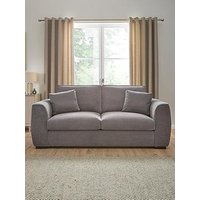 Very Home Seoul 3 Seater Standard Back Fabric Sofa - Fsc&Reg; Certified
