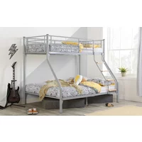 Birlea Nexus Metal Bunk Bed, Double